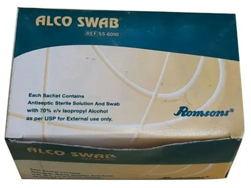 Romsons Alcohol Swab - Pack of 1000 (SS-6090)