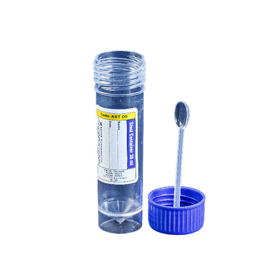 3 x Astra Stool Sputum Sample Collection Container - 30ml Pack of 50 Pieces (AST-05)