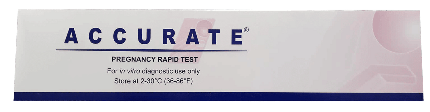 Accurate Pregnancy Rapid Test - Pack of 50 Tests