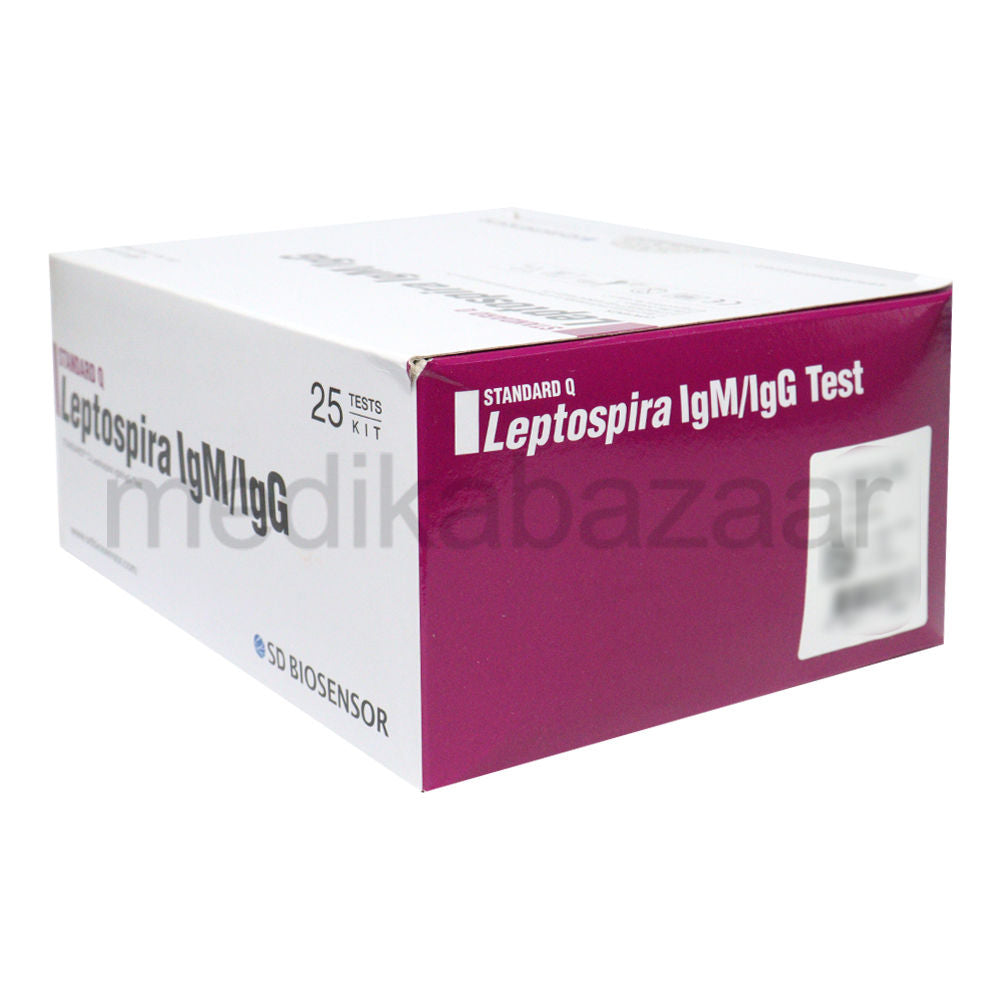SD Biosensor Standard Q IgM/IgG Leptospira Rapid Card - Pack of 25 Tests (09LEP100)
