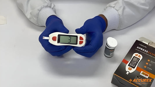 3 x  Accurex Xpress Gluco Glucometer Strip - 10 Strips