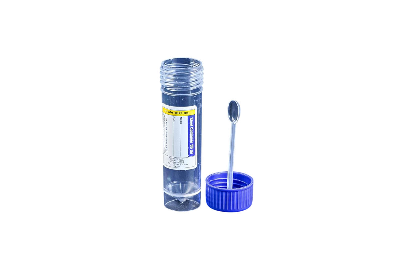 3 x Astra Stool Sputum Sample Collection Container - 30ml Pack of 50 Pieces (AST-05)