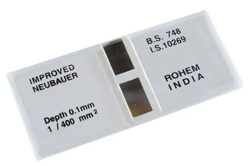 Rohem Silverline Neubauer Counting Chamber - Pack of 1 Piece