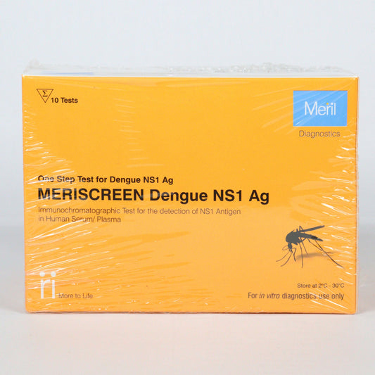 Meril Meriscreen NS1 Dengue Rapid Card - Pack of 10 Tests (RPDDAG-02)