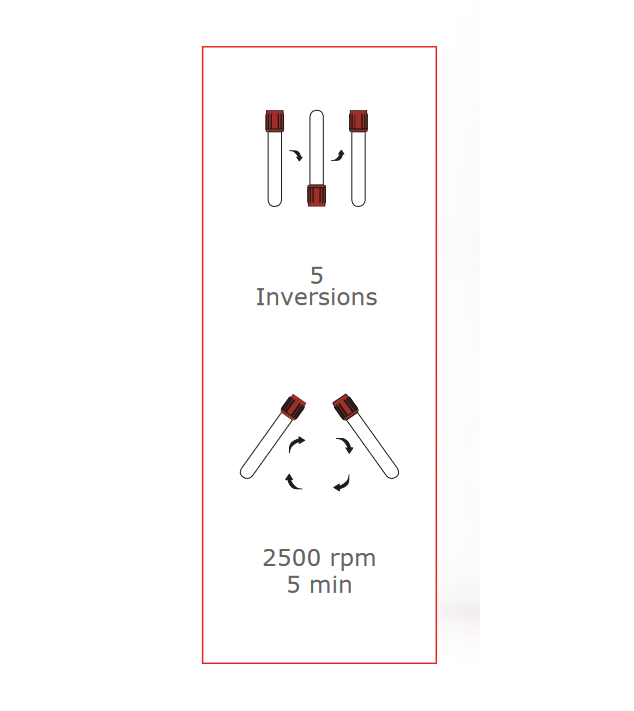 10 x Krivida Clot Activator Vacuum Blood Collection Tube - 4ml Pack of 100 Pieces (KV-4CA-V)
