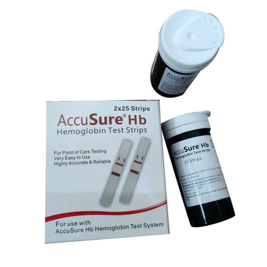 Accusure Hb Strip - Pack of 50 Strips
