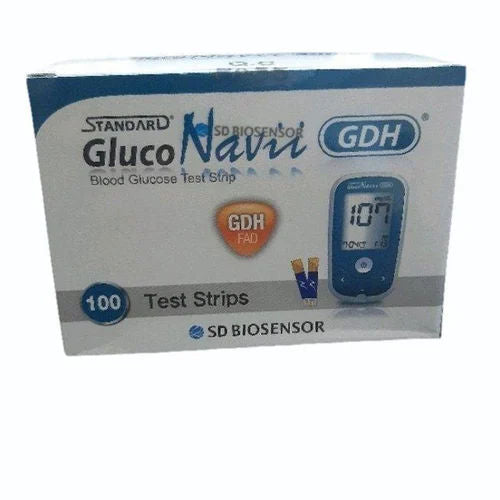 SD Biosensor GlucoNavii GDH Strips - Pack of 100 Strips