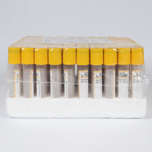 Levram Gel with Clot activator Non Vacuum Blood Collection Tube - 3.5ml Pack of 100