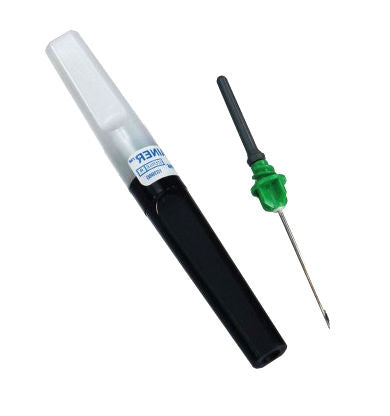 BD CNV Multi Sample Blood Collection Needle - 22GX1 Inch Box of 100 Pieces (360210)