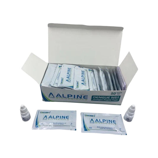 Alpine NS1 Dengue Rapid Card - Pack of 50 Tests