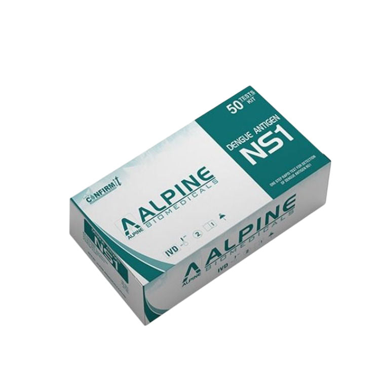 Alpine NS1 Dengue Rapid Card - Pack of 50 Tests