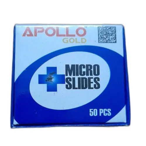 5 x Apollo Gold Micro Slide - Pack of 50 Slides