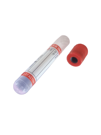 2 x  Lab India Clot Activator Vaccum Blood Collection Tube - 2ml Pack of 100 Tubes