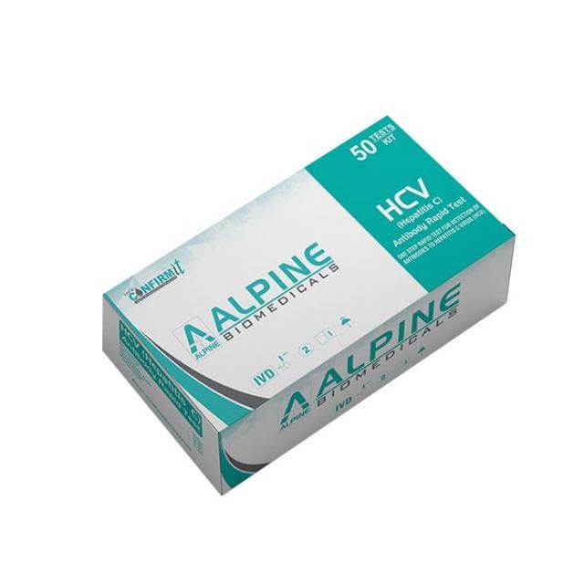 Alpine HCV Rapid Card - Pack of 50 Tests