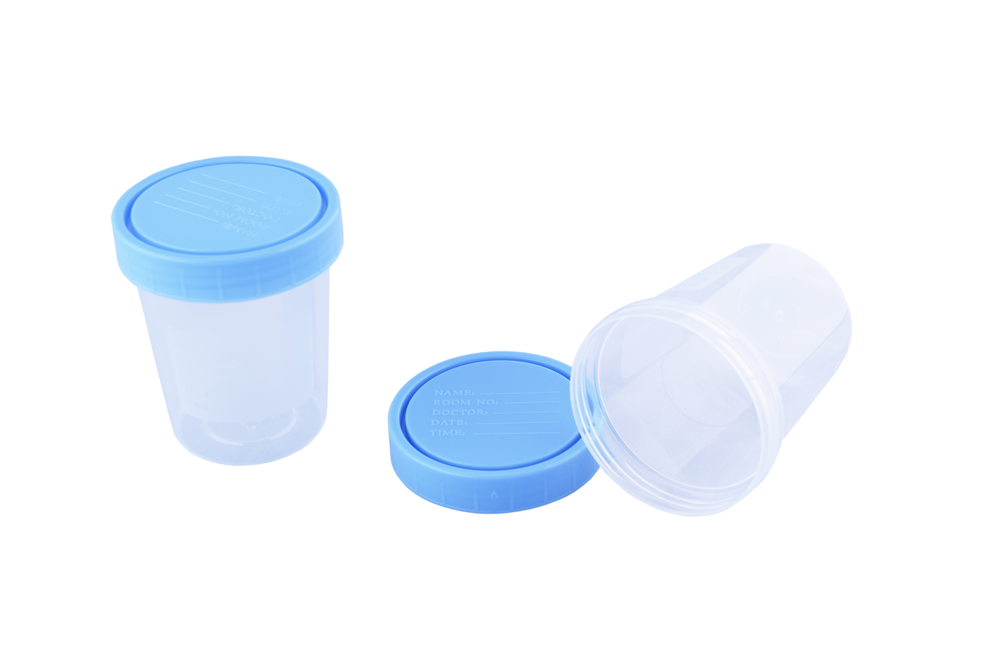 Curdia Urine Container Non Sterile - 50ml Bulk Pack Pack of 100 Pieces