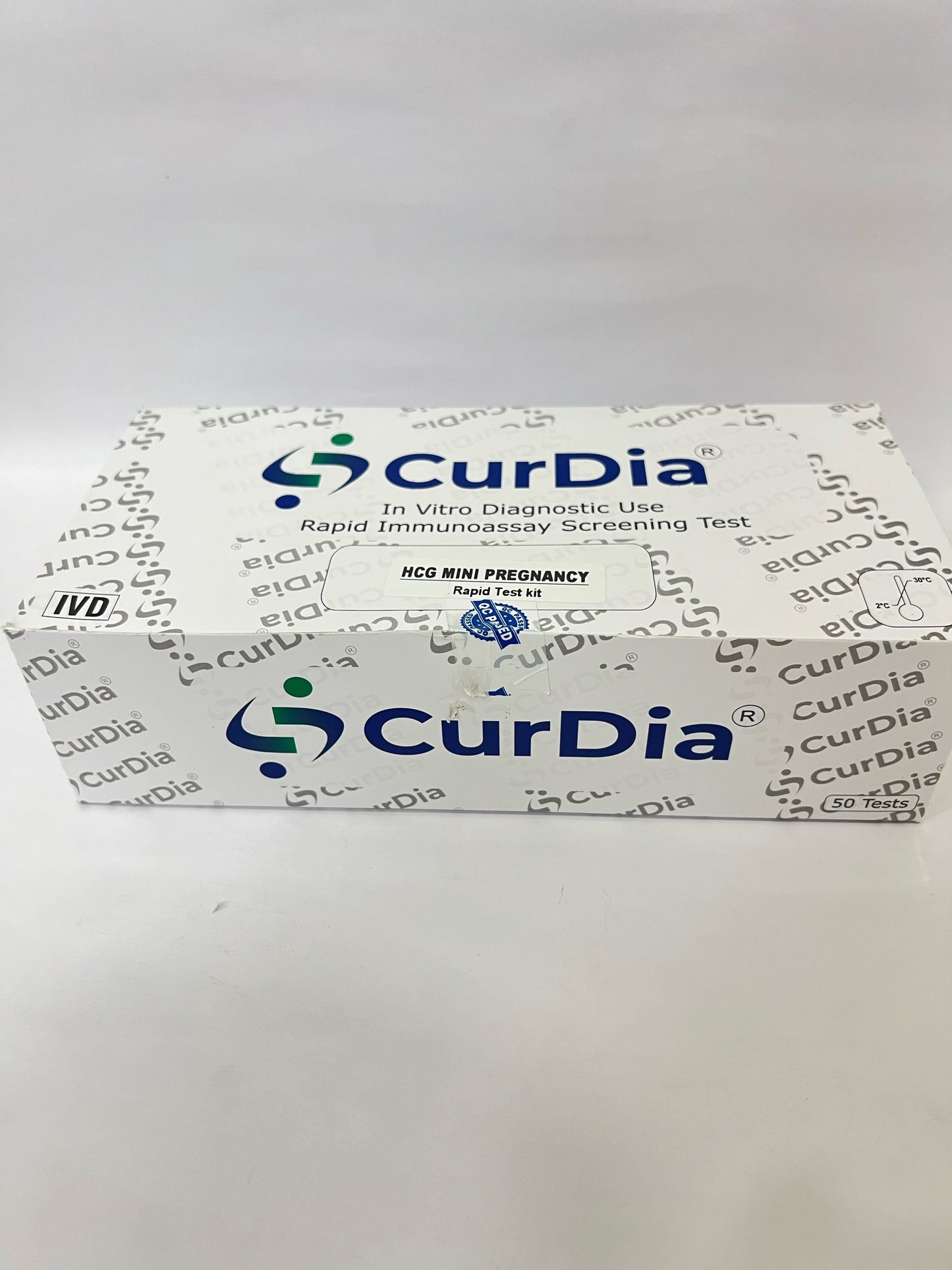 2 x Curdia HCG Pregnancy kit - Mini Pack of 50 Test (CLPLPRE005)