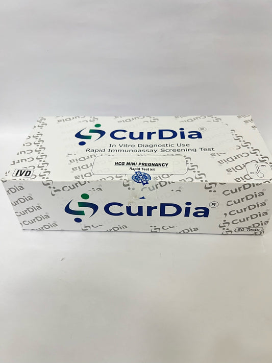 2 x  Curdia HCG Pregnancy kit - Mini Pack of 50 Test (CLPLPRE005)