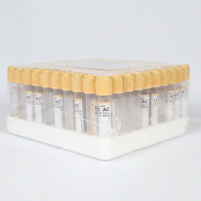 Levram Gel Clot Act Vacuum Blood Collection Tube - 3.5ml Pack of 100