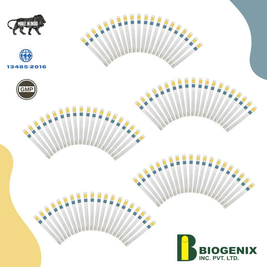 6 x  Biogenix Urine Strip - 2 Parameters 100 Test (BIU-001)