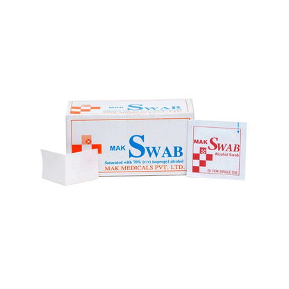 5 x  Accurex Alcohol Swabs - Pack of 100