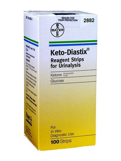 3 x  Siemens Glucose+Ketone Urine Strips - Pack of 50 Strips