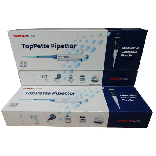 Dragon Lab TopPette Single Channel Pipettor - 5-50ul Box of 1 Unit
