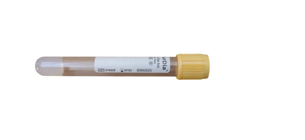 Curdia SST Gel Blood Collection Tube - 5ml Pack of 100 Pieces